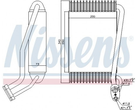 Evaporator, air conditioning, Image 2