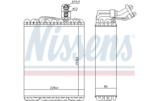 Evaporator, air conditioning, Image 2