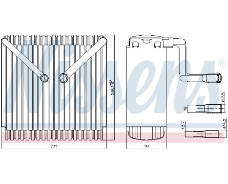 Evaporator, air conditioning, Image 2