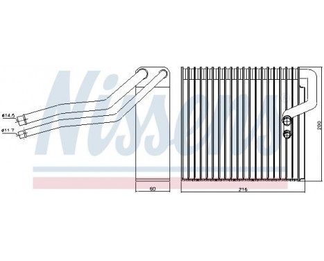 Evaporator, air conditioning, Image 2