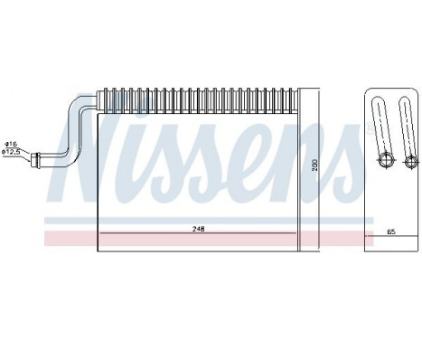 Evaporator, air conditioning, Image 2