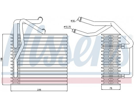 Evaporator, air conditioning, Image 2