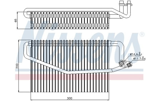 Evaporator, air conditioning, Image 2