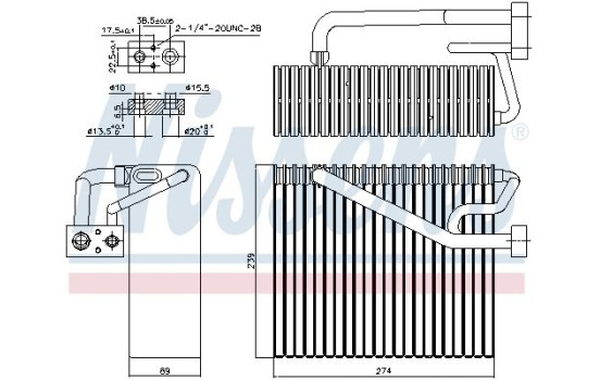 Evaporator, air conditioning, Image 2