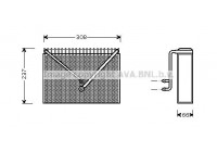 Evaporator, air conditioning