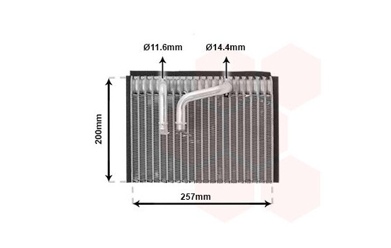 Evaporator, air conditioning, Image 2
