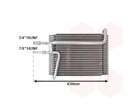 Evaporator, air conditioning, Image 2