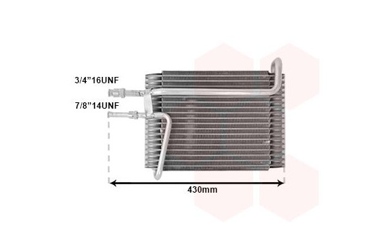 Evaporator, air conditioning, Image 2