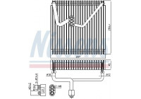 Evaporator, air conditioning