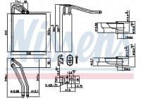 Evaporator, air conditioning