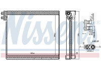 Evaporator, air conditioning