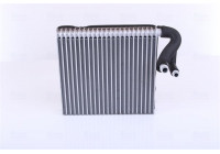 Evaporator, air conditioning