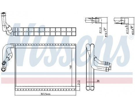 Evaporator, air conditioning, Image 6