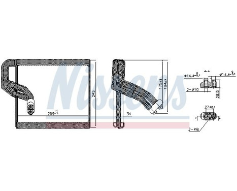 Evaporator, air conditioning, Image 5