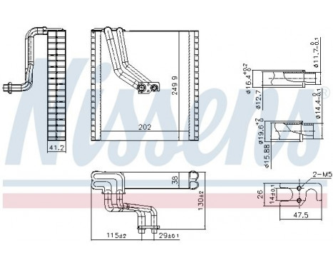 Evaporator, air conditioning, Image 6