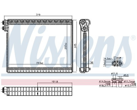 Evaporator, air conditioning, Image 6