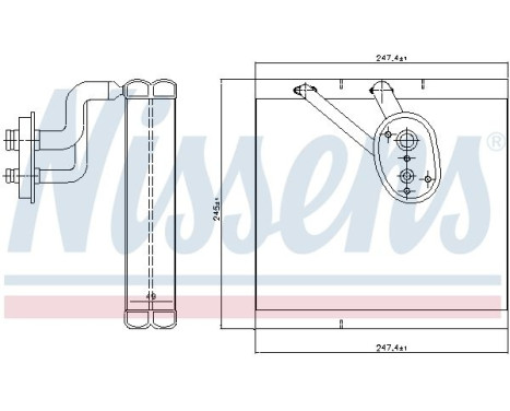 Evaporator, air conditioning