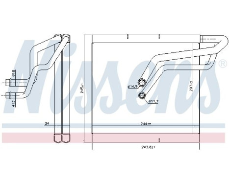 Evaporator, air conditioning