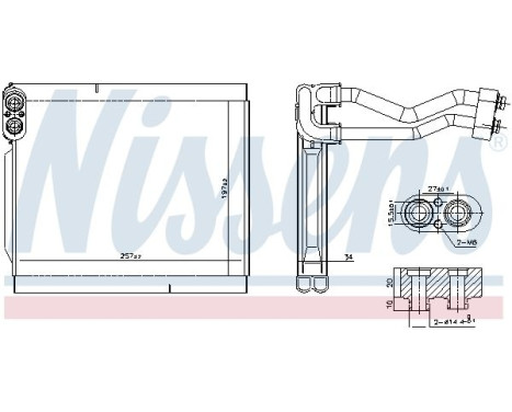 Evaporator, air conditioning