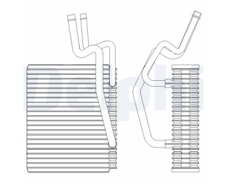 Evaporator, air conditioning