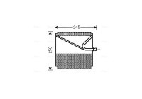 Evaporator, air conditioning