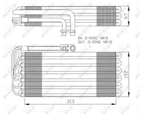 Evaporator, air conditioning, Image 5