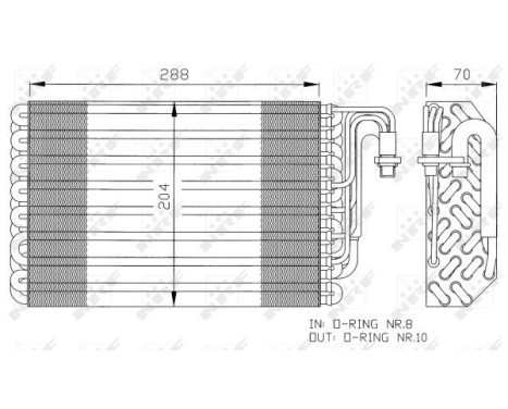 Evaporator, air conditioning, Image 5