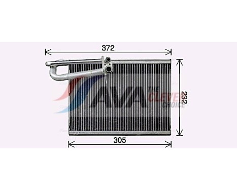Evaporator, air conditioning, Image 2