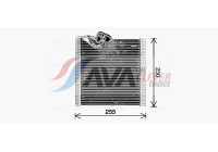 Evaporator, air conditioning
