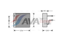 Evaporator, air conditioning
