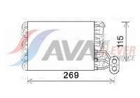 Evaporator, air conditioning