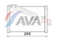 Evaporator, air conditioning