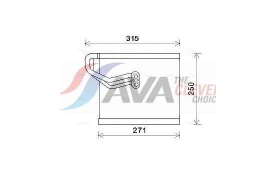 Evaporator, air conditioning