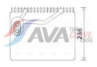 Evaporator, air conditioning