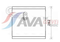 Evaporator, air conditioning