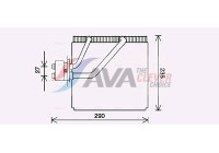 Evaporator, air conditioning