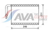 Evaporator, air conditioning