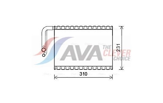 Evaporator, air conditioning