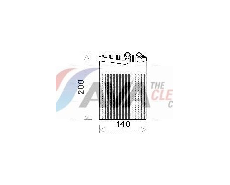 Evaporator, air conditioning