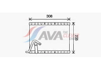 Evaporator, air conditioning