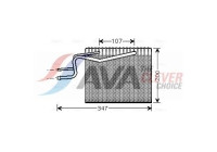 Evaporator, air conditioning