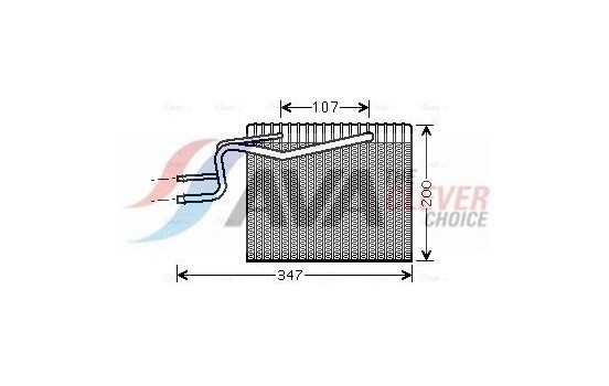 Evaporator, air conditioning