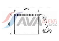 Evaporator, air conditioning