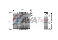 Evaporator, air conditioning
