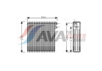 Evaporator, air conditioning