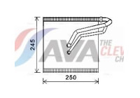 Evaporator, air conditioning