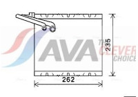 Evaporator, air conditioning