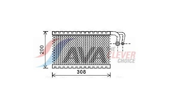 Evaporator, air conditioning