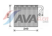 Evaporator, air conditioning
