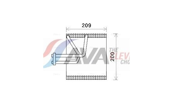 Evaporator, air conditioning